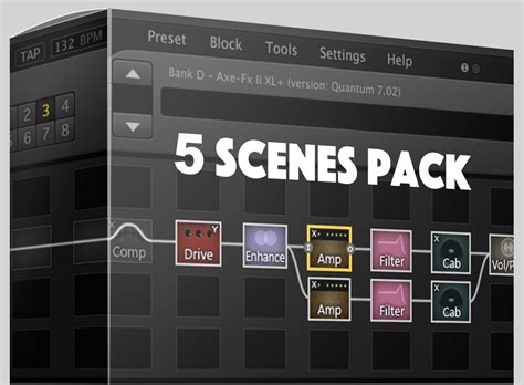 Axe-Fx II - 5 scenes presets - Fremen Presets