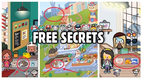 Toca Boca Free Secrets 🤫😜 | Toca Life World Bop City Secrets 🌍 ...