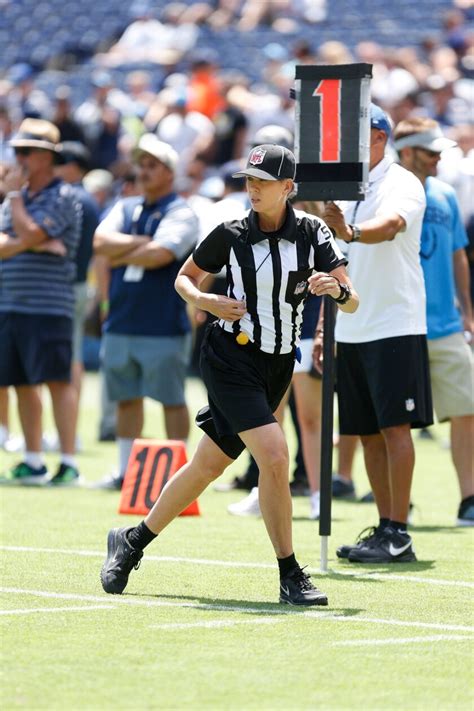 NFL's lone female official in position to inspire - The San Diego Union ...