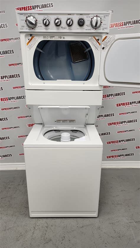 Used Whirlpool Stackable Washer And Dryer YWET3300XQ0 For Sale | ️ ...