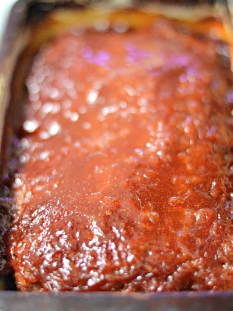 The Best Brown Sugar Glazed Meatloaf Recipe