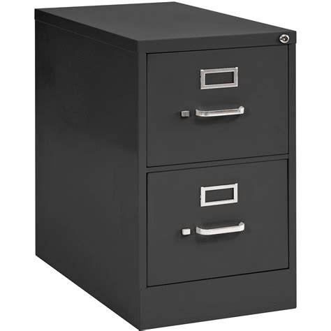 2-Drawer Legal Size Steel Vertical File Cabinet, Black - Walmart.com