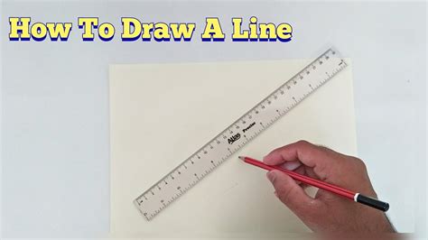 How To Draw A Ruler