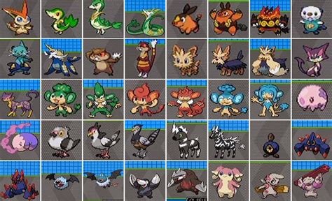 Pokemon Black Pokedex - Best Flash Games