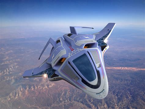 ArtStation - SF-52 Mako, Keaira Finlay | Futuristic cars, Spaceship ...