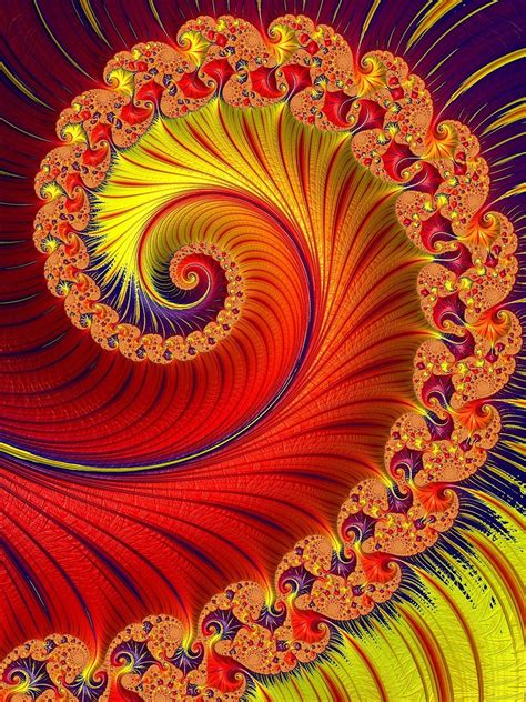 Fractal art,spiral,mathematics,generated,algorithmic - free image from ...