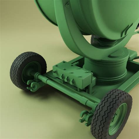 3d Model Of Military Searchlight