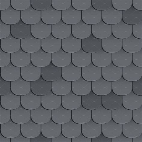 Set of Shingles roof seamless patterns – MasterBundles