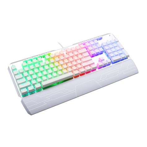 Redragon INDRAH WHITE RGB MECHANICAL Gaming Keyboard - Syntech