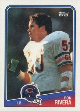 1988 Topps Ron Rivera #81 Football - VCP Price Guide