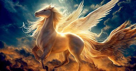 Pegasus of Greek Mythology: Majestic Winged Horse of Mount Olympus ...