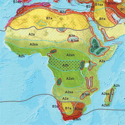 Climate Map Of Africa