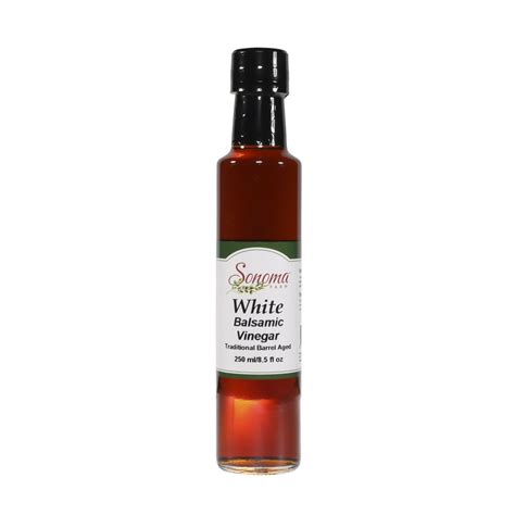 White Balsamic Vinegar | Barrel Aged - Traditional | 250ml / 8.5oz ...