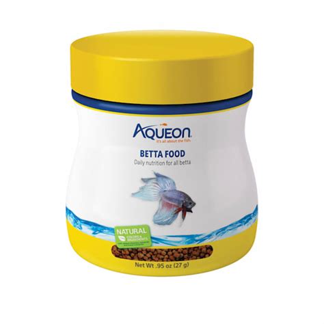 Aqueon Betta Pellets Betta Food, .95 oz. | Petco