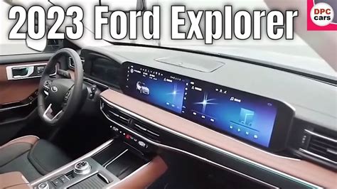 2023 Ford Explorer New Interior and Walkaround - YouTube