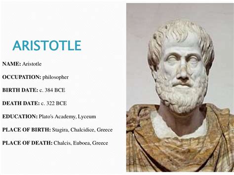 ARISTOTLE PHILOSOPHY