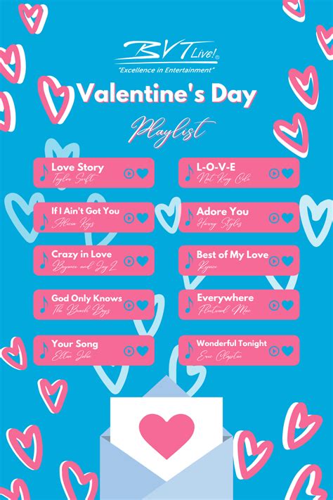 Top 10 Songs for Your Valentine's Day Playlist - BVTLive!