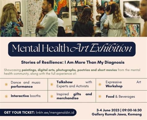 Mental Health Art Exhibition Dimulai Hari Ini, Banyak Kegiatan Seru dan ...