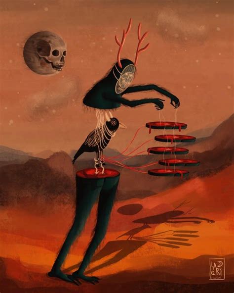 The Strings - UnusualArt | Creepy art, Weird art, Unusual art