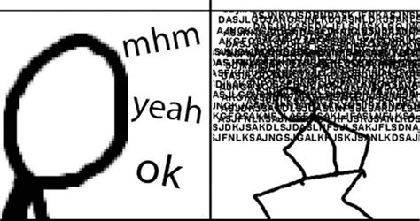 Me talking to other people VS me talking to myself : r/adhdmeme