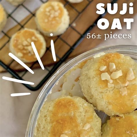 KUKITEDI Suji Oat Homemade [biskut raya muslim product] | Oat Sugee ...