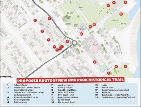 Emu Park Map