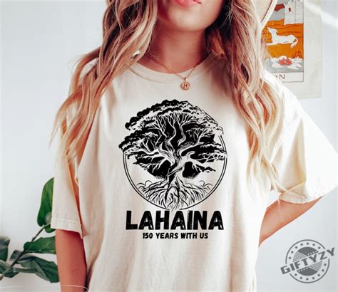 Lahaina Banyan Tree Shirt Lahaina Fire Tshirt Hawaii Fires Hoodie Pray ...