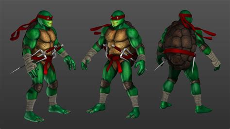 ArtStation - Raphael--[TMNT-2003] | Game Assets