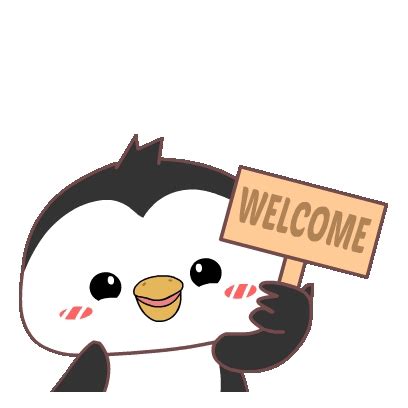 Cute Penguin Sticker - Cute Penguin Hey - GIF を見つけて共有する