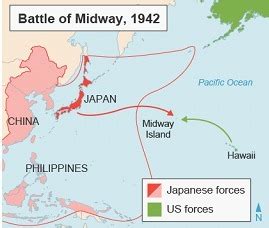 Battle Of Midway Map