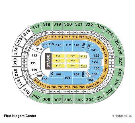 Buffalo Sabres Seating Chart With Seat Numbers | Elcho Table