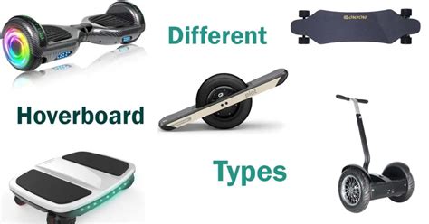 Different Types of Hoverboards - Which One to Choose?