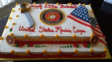 Marine Corps 238Th Birthday - CakeCentral.com