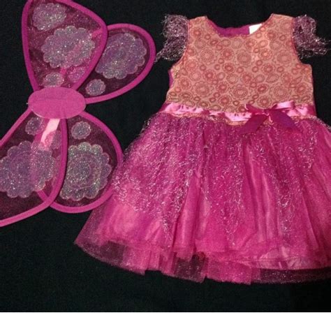 Fairy Costume with wings, Babies & Kids, Babies & Kids Fashion on Carousell