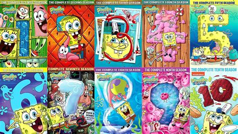 SpongeBob SquarePants:The Complete Seasons 1-12 DVD Sets Best 200 ...