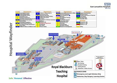 Royal Liverpool Hospital Department Map