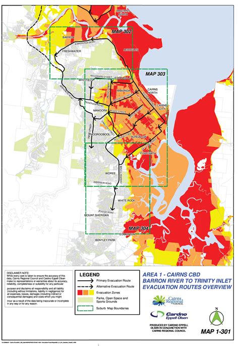 Evacuation Map