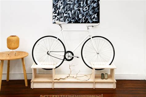 Bike Rack Furniture is Perfect for Tiny Apartments and Dorm Rooms