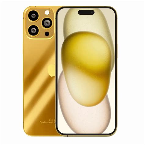 Luxury 24k Gold iPhone 15 | A Unique Luxury Gold Gift | Goldgenie