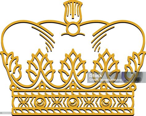 Crown Collection Vector Silhouette Set Stock Illustration - Download ...