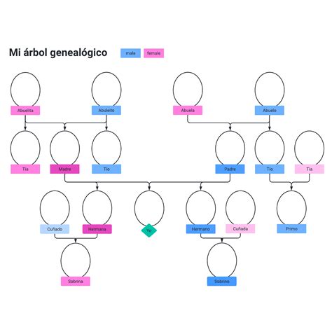 Spanish family tree | Lucidedu