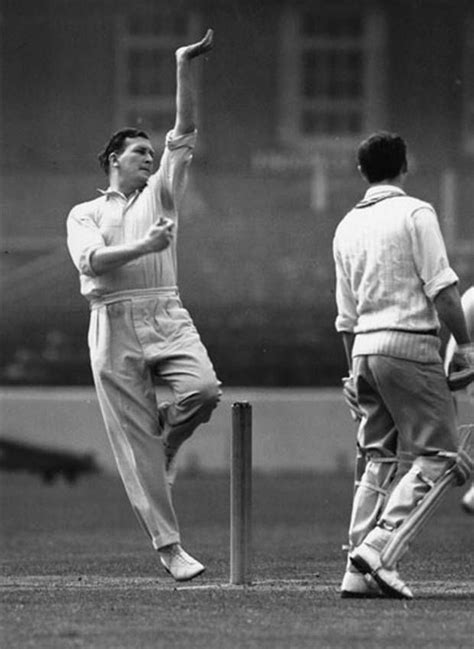 Jim Laker - England. | Cricket, Test cricket, Sports hero