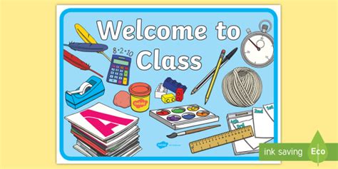 👉 Welcome to Class Poster