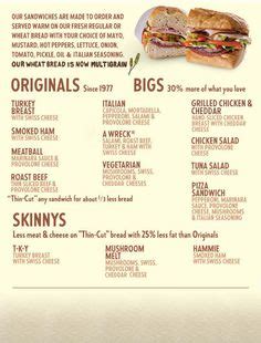 sandwich shop menu ideas | DiBellas Subs Inspiration | Sandwich menu ...