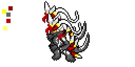 Shiny koraidon pixel art