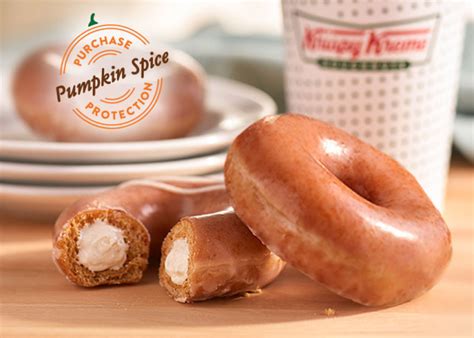 Krispy Kreme Reveals Pumpkin Spice Doughnut Filled With Cheesecake