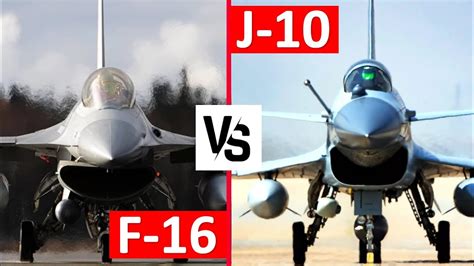 USAF F-16 vs J-10 PLAAF - YouTube