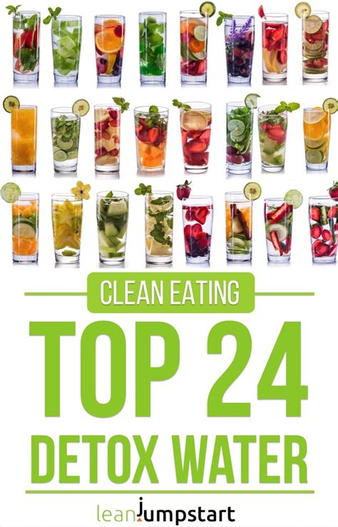 Top 24 delicious detox water recipes to cleanse your body