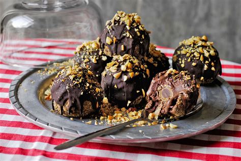 Cheat's chocolate tartufo - Recipes - delicious.com.au