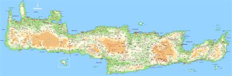 Large Crete Maps for Free Download and Print | High-Resolution and ...